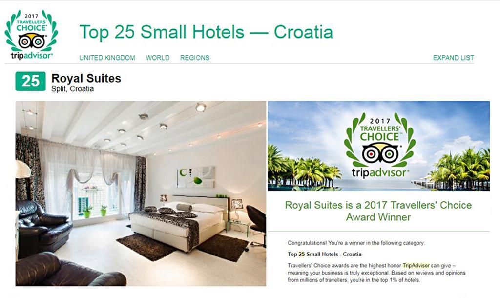 Royal Suites Split Exterior foto